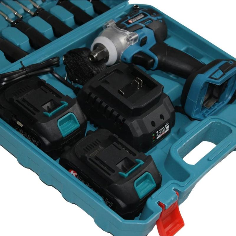 Chave De Impacto (SEM ESCOVAS) Com 2 Baterias De 50v - NAKASAKI